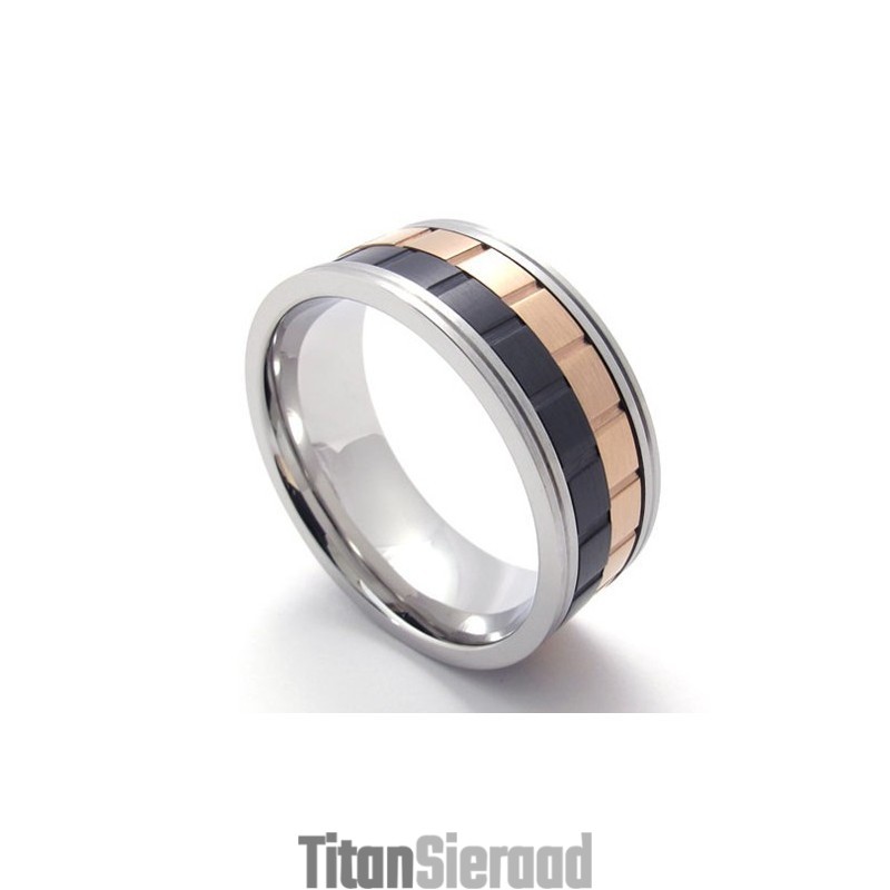 Gekleurde Titanium Ring Gekleurde Titanium Ring