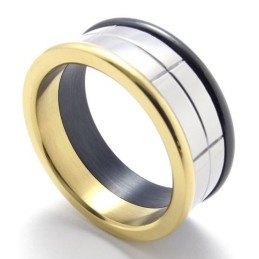 Gekleurde Titanium Ring