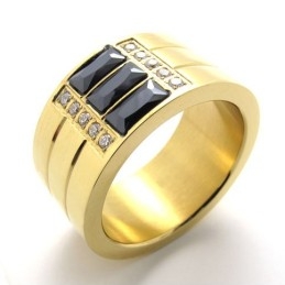 Gouden Titanium Ring
