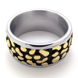 Gouden Vintage Titanium Ring