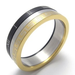 Gekleurde Titanium Ring