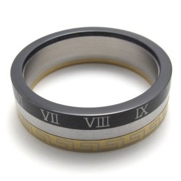 Gekleurde Titanium Ring
