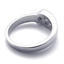 Diamanten Titanium Ring