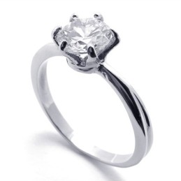 Diamanten Titanium Ring