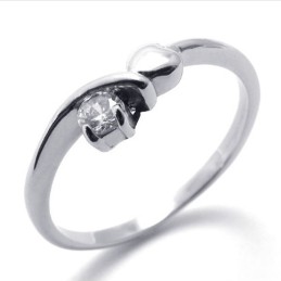 Diamanten Titanium Ring