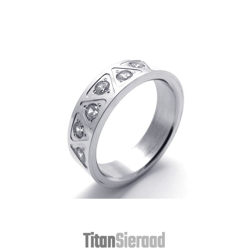 Diamanten Titanium Ring Diamanten Titanium Ring