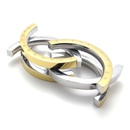 Puzzel Gouden Titanium Ring