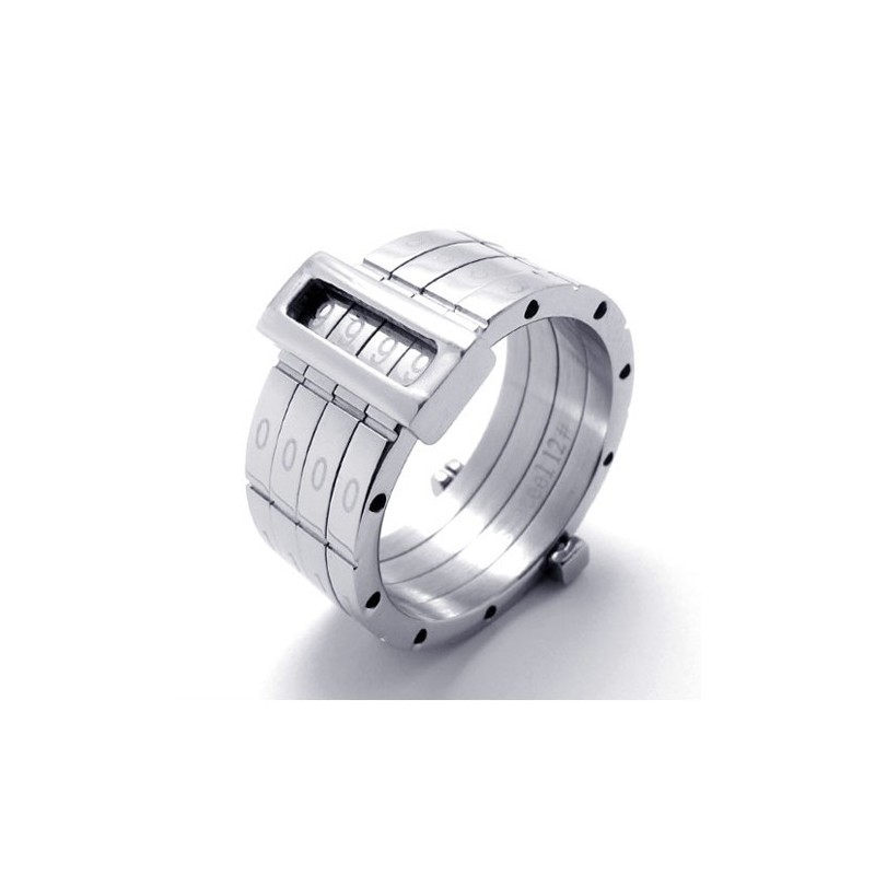 Puzzel Titanium Ring