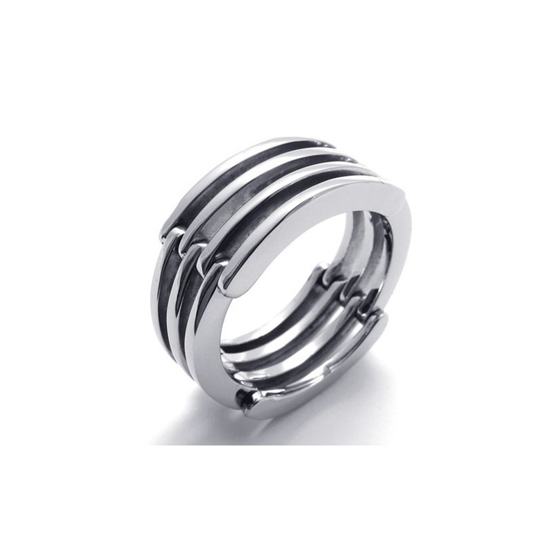 Puzzel Titanium Ring Puzzel Titanium Ring