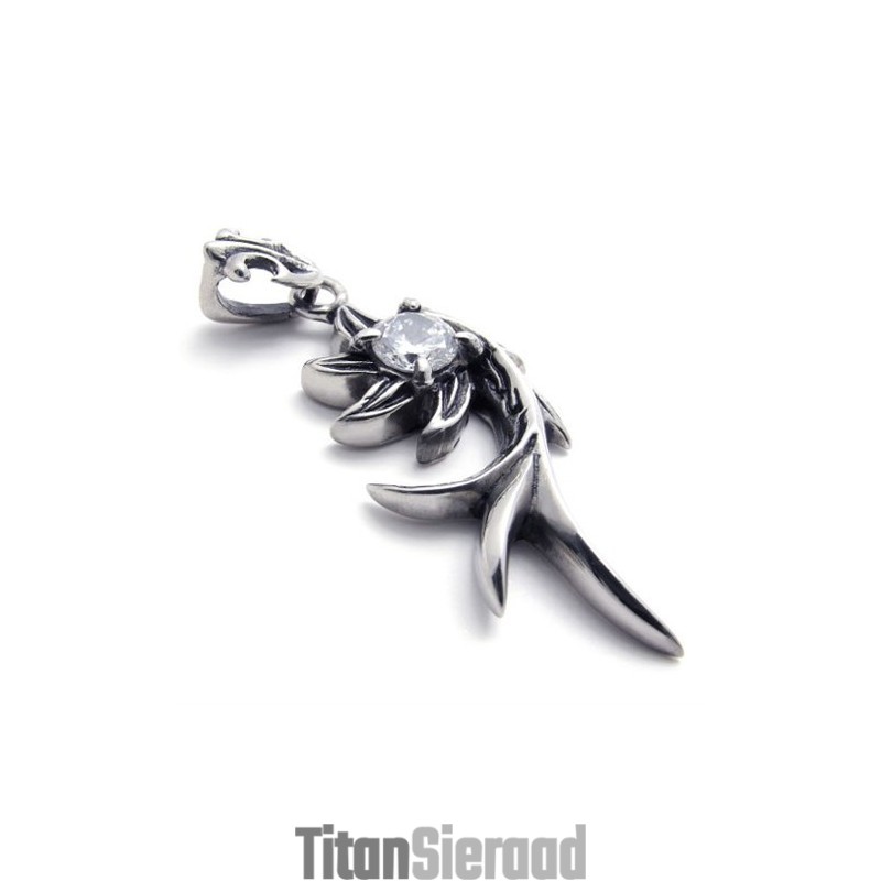 Zeemeermin Diamant Titanium Hanger