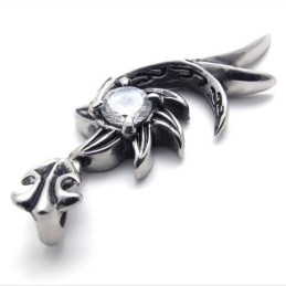 Zeemeermin Diamant Titanium Hanger