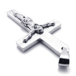 Jezus Titanium Kruis Hanger