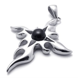 Kruis Edelsteen Titanium Hanger