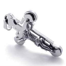 Jezus Titanium Kruis Hanger