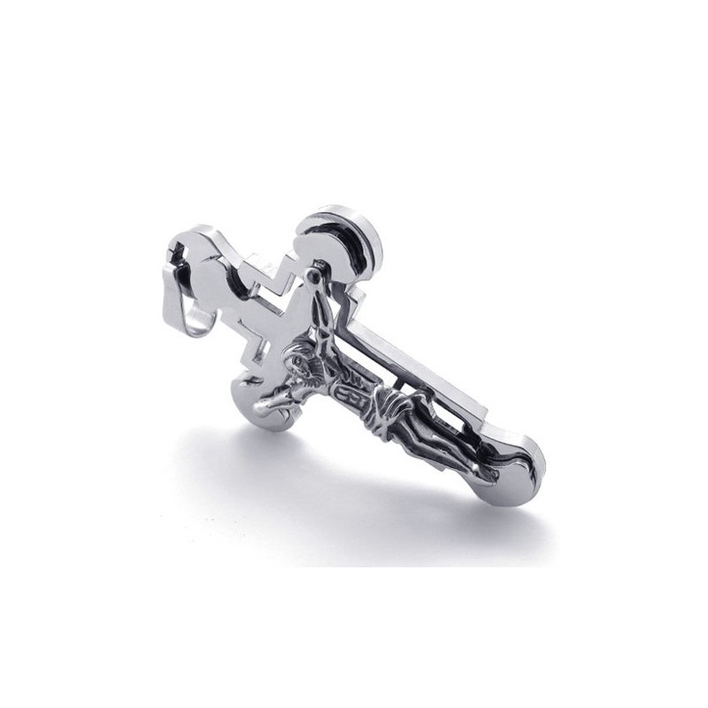 Jezus Titanium Kruis Hanger