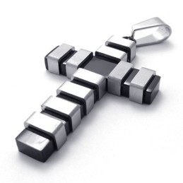 Zwarte Titanium Kruishanger