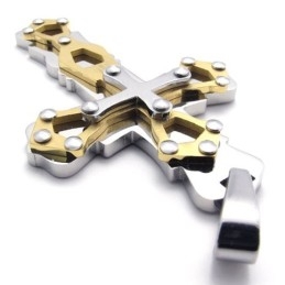 Zwarte Titanium Kruishanger