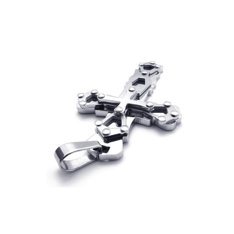 Gouden Titanium Kruishanger Gouden Titanium Kruishanger