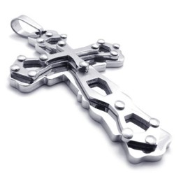 Gouden Titanium Kruishanger