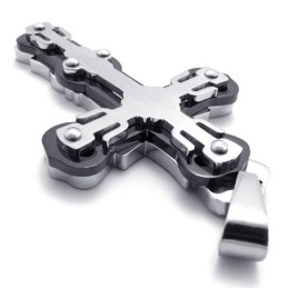 Zwarte Titanium Kruishanger