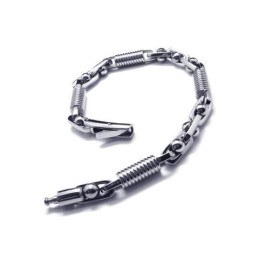 Herenjongens Zilveren 316L Pure Titanium Bedelarmband