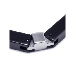 Heren Jongens Zilveren Pure Titanium Ketting Bedelarmband