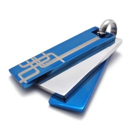 Blauwe Titanium Hanger