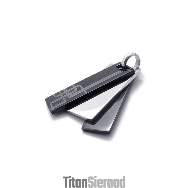 Zwarte Titanium Hanger Zwarte Titanium Hanger