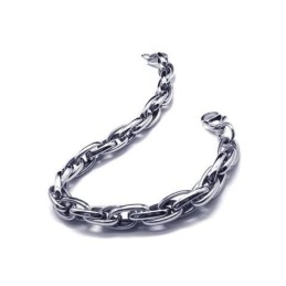 Heren Jongens Zilveren Charm Pure Titanium Ketting Armband