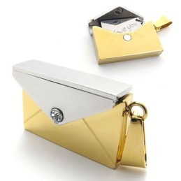 Gouden Portemonnee Liefhebbers Titanium Hanger