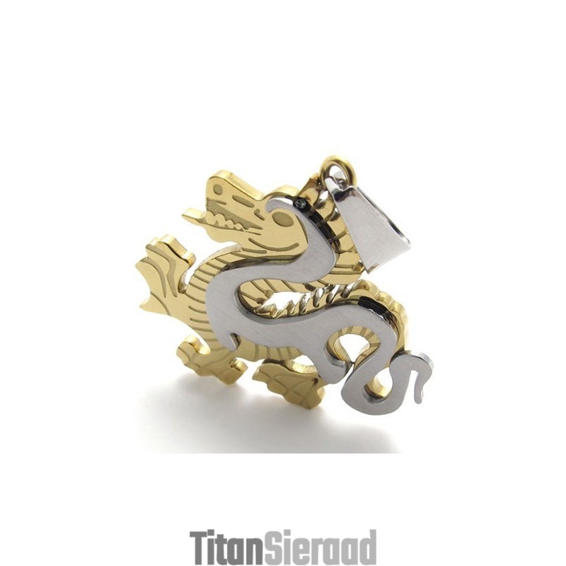 Gouden Draak Titanium Hanger Gouden Draak Titanium Hanger