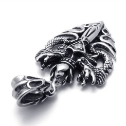 Titanium Hanger Met Twee Drakendolk