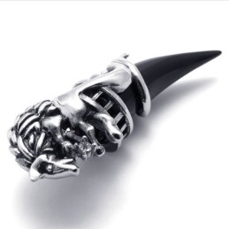 Zwarte Hoorn Titanium Hanger