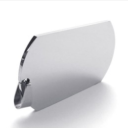 Gepolijste Titanium Hondenpenninghanger