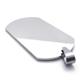 Gepolijste Titanium Hondenpenninghanger