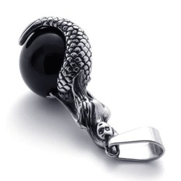 Zeemeermin Edelsteen Titanium Hanger