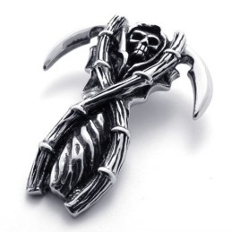 Ghost Skull Titanium Hanger