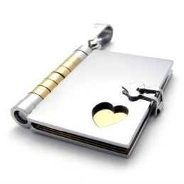 Gouden Boekliefhebbers Titanium Hanger