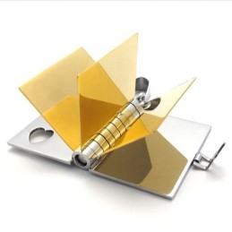 Gouden Boekliefhebbers Titanium Hanger