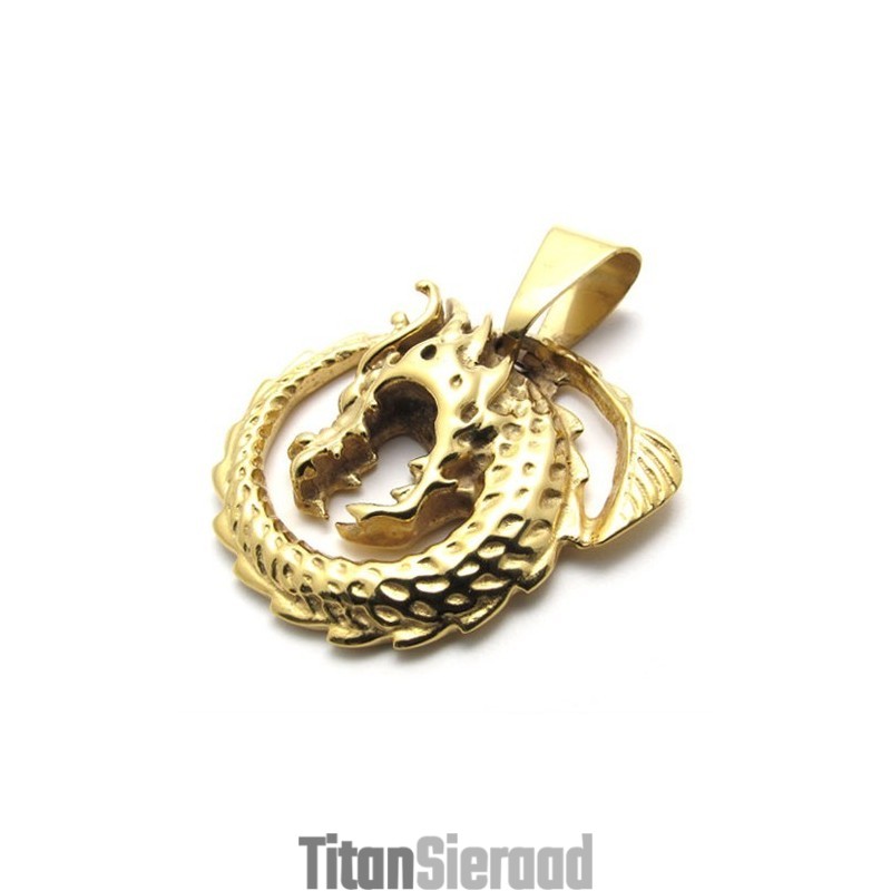 Gouden Draak Titanium Hanger Gouden Draak Titanium Hanger