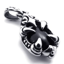 Klauw Edelsteen Titanium Hanger