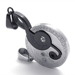 Zwarte Muzieknootliefhebbers Titanium Hanger