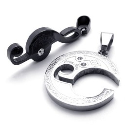 Zwarte Muzieknootliefhebbers Titanium Hanger