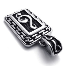 Hondenpenning Titanium Hanger