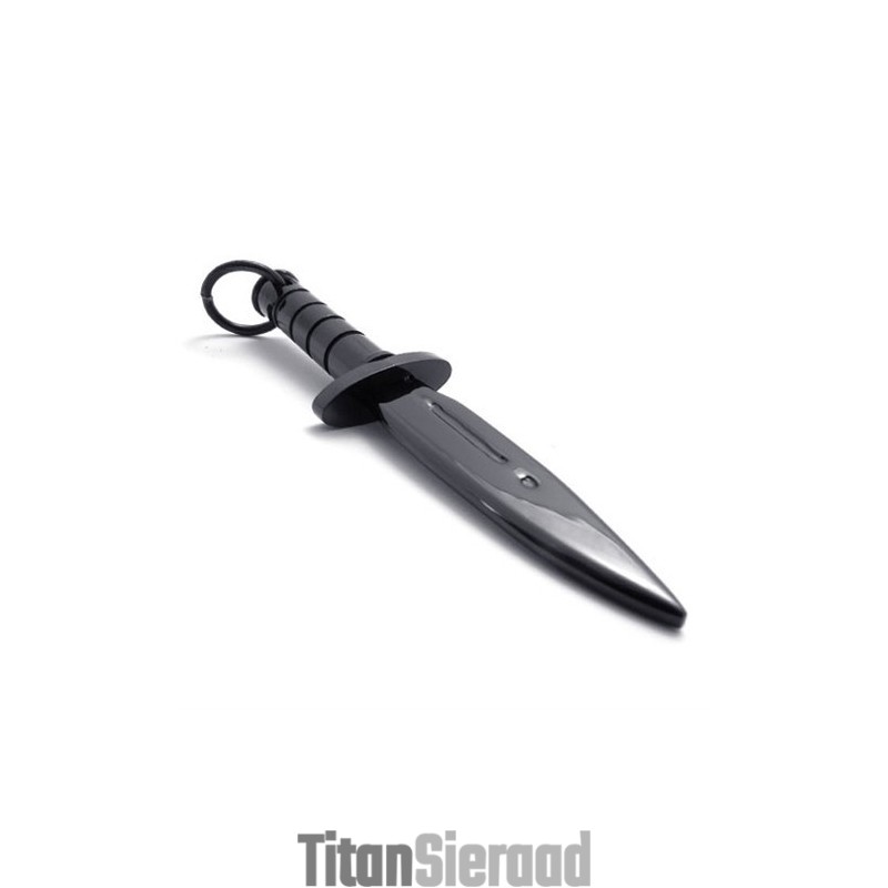 Zwarte Dolk Titanium Hanger Zwarte Dolk Titanium Hanger