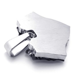 Titanium Hanger Met Holle Bladeren