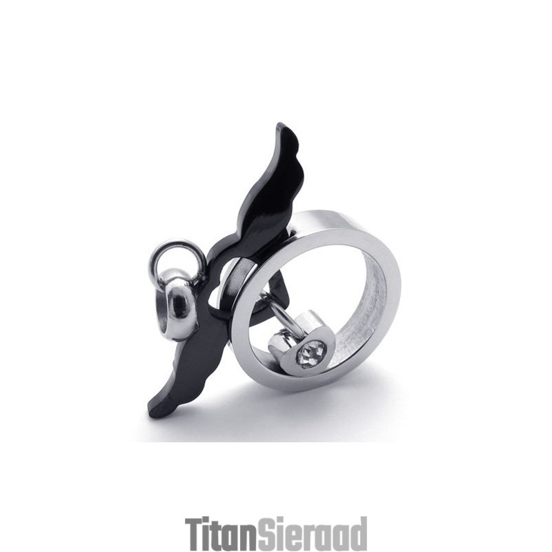 Zwarte Engel Titanium Hanger