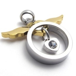 Gouden Engel Dames Titanium Hanger