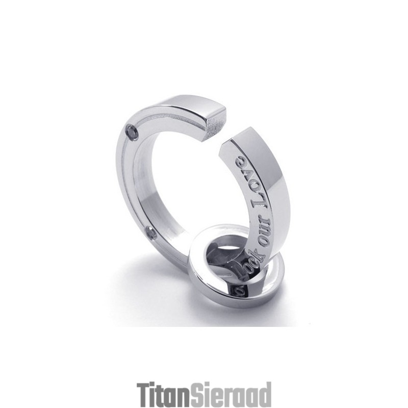 Lovers Titanium Hanger Voor Mannen Lovers Titanium Hanger Voor Mannen