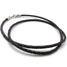 20 Inch Bruine Titanium Ketting